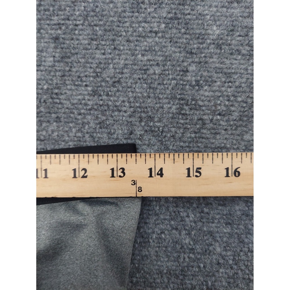 Nike Pro Cropped Leggings Womens Large Gray Running Gym Workout Swoosh - Picture 9 of 12